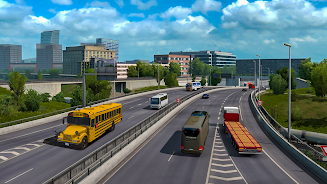 School Bus Transport Simulator Tangkapan skrin 4