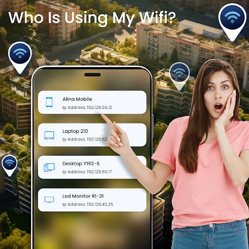 Wifi Password Master Key Show ဖန်သားပြင်ဓာတ်ပုံ 1