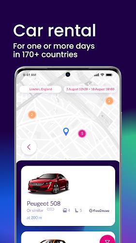 Free2move: car sharing & rent Schermafbeelding 3