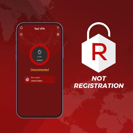 Red VPN (MOD) Schermafbeelding 1