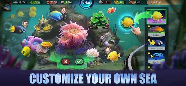 Schermata Top Fish: Ocean Game 2