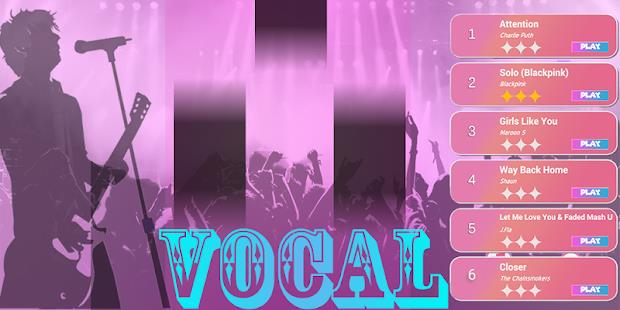 Schermata Music Vocal Piano Games Mod 1