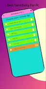 Sensitivity Tool Captura de pantalla 4