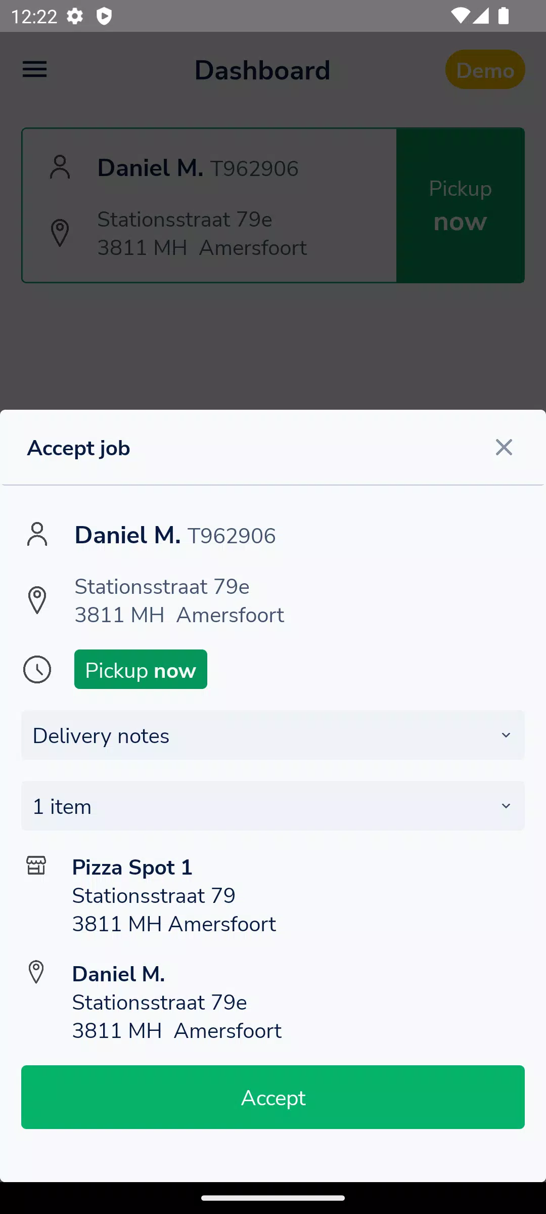 Deliverect for Couriers Screenshot 4