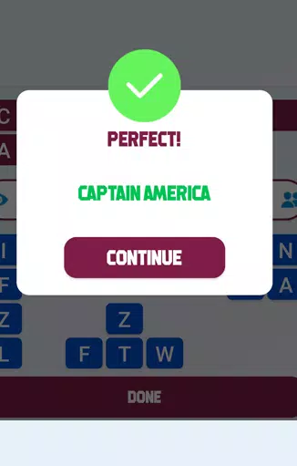 Superhero Identity Word Quiz স্ক্রিনশট 3