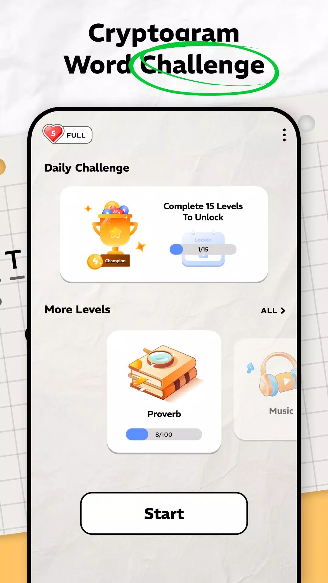 Cryptogram IQ Captura de tela 2