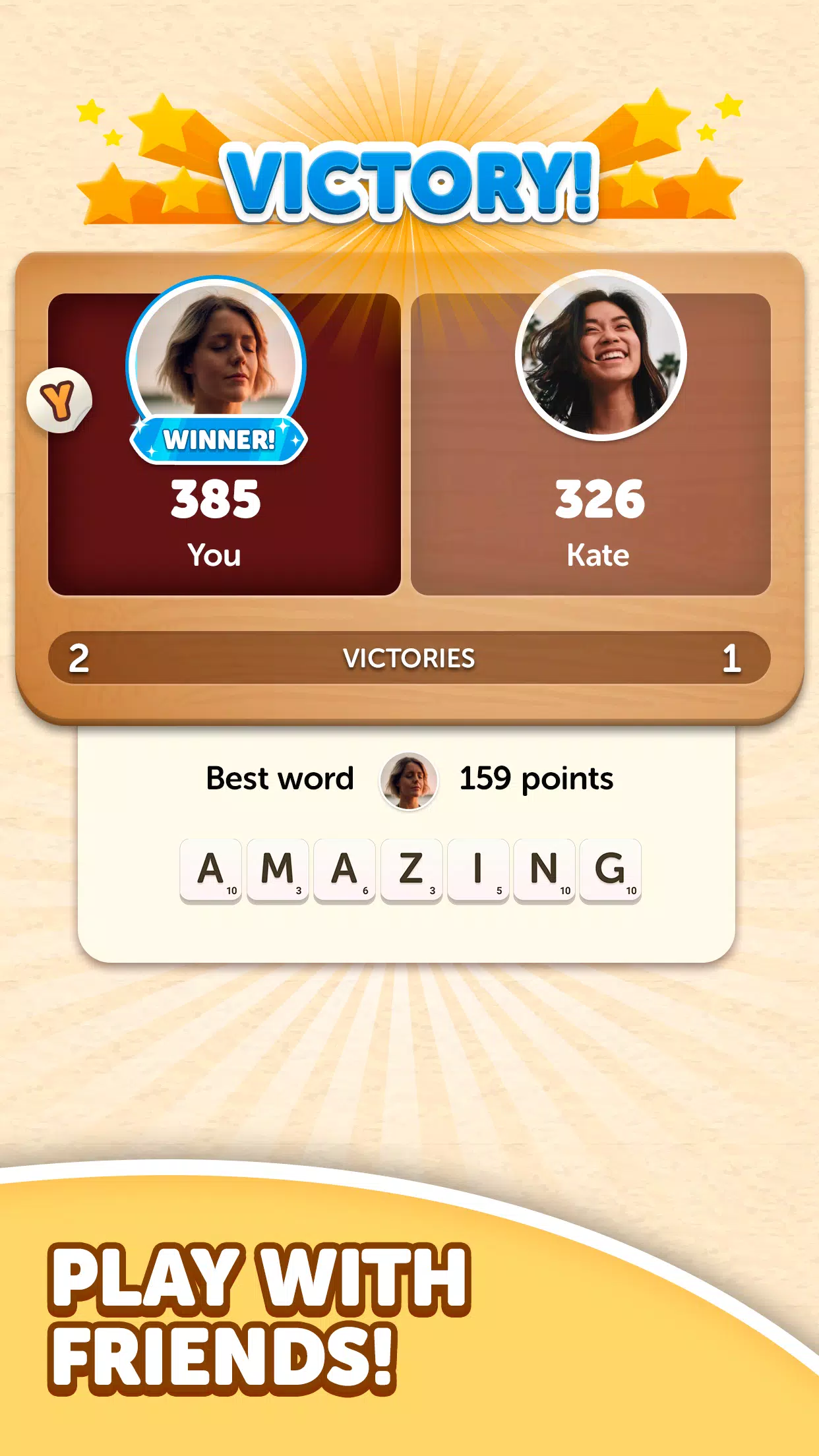 Word Yatzy - Fun Word Puzzler Скриншот 2