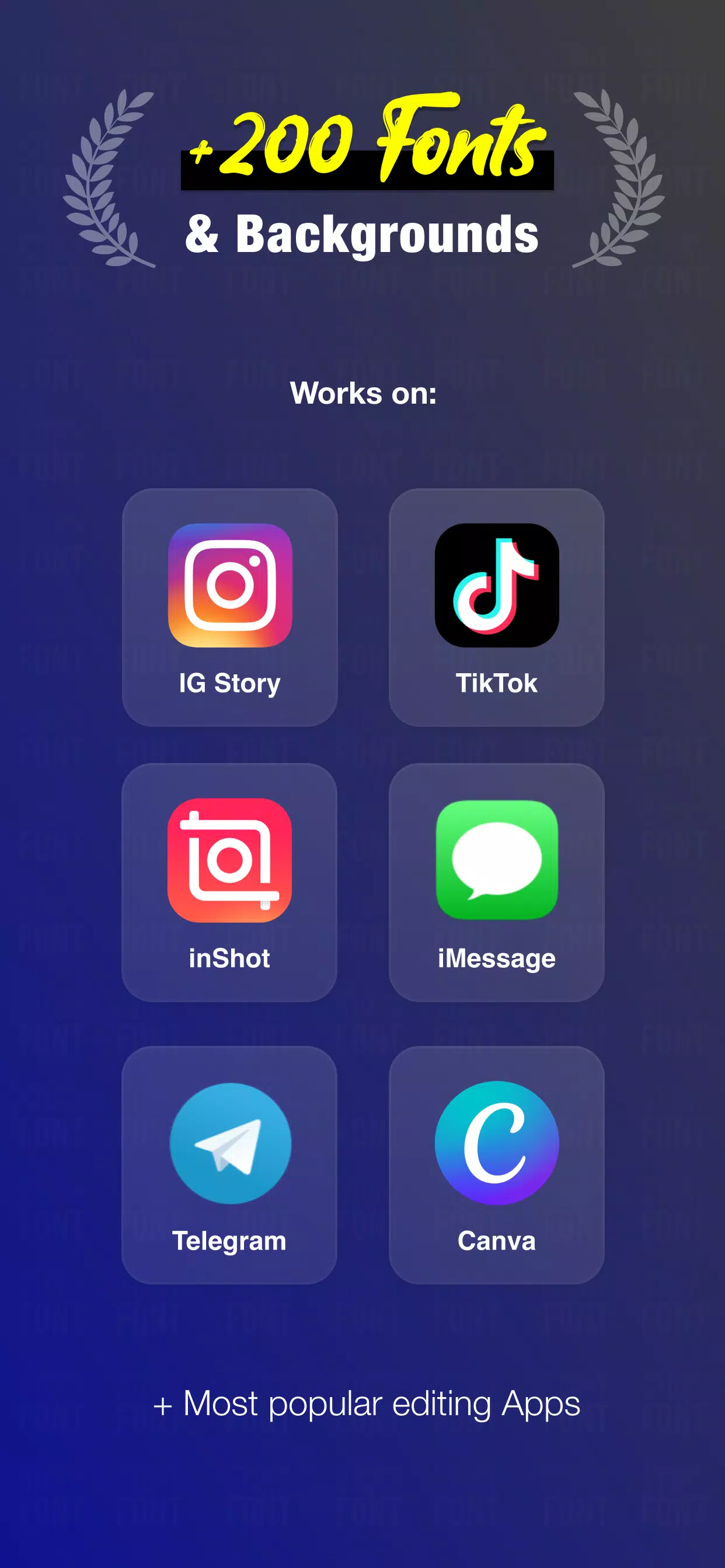 StoryFont for Instagram Story应用截图第2张