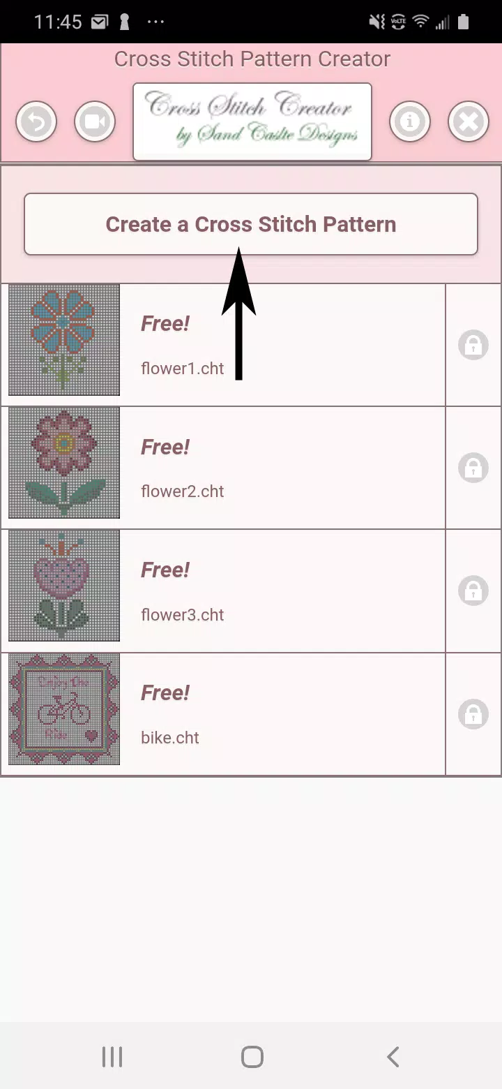 Cross Stitch Pattern Creator ภาพหน้าจอ 1