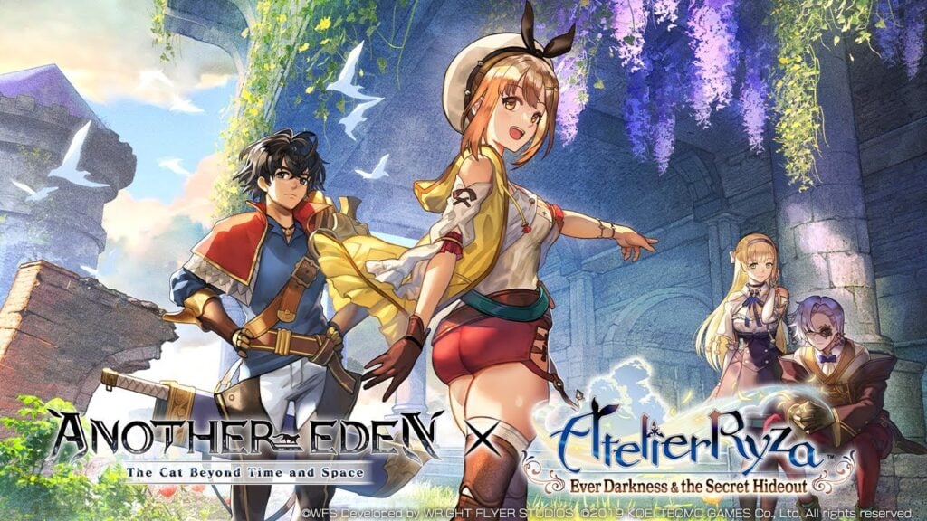 Another Eden: The Cat Beyond Time and Space x Atelier Ryza: Ever Darkness & the Secret Hideout 크로스오버 출시 예정!