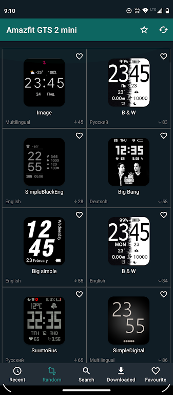 Watchfaces for Amazfit Watches ဖန်သားပြင်ဓာတ်ပုံ 4