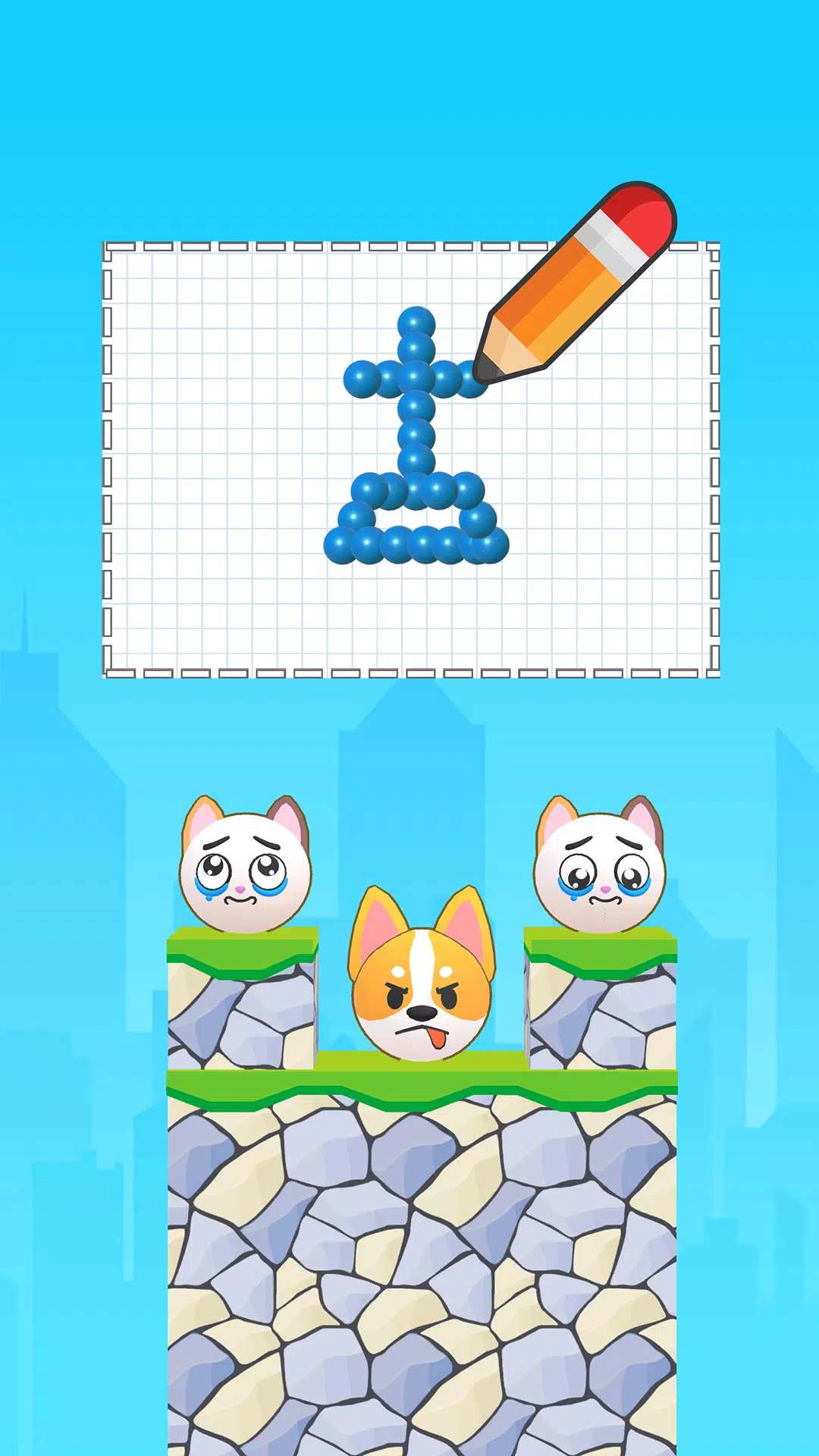 Draw Puzzle: Break The Dog Скриншот 1