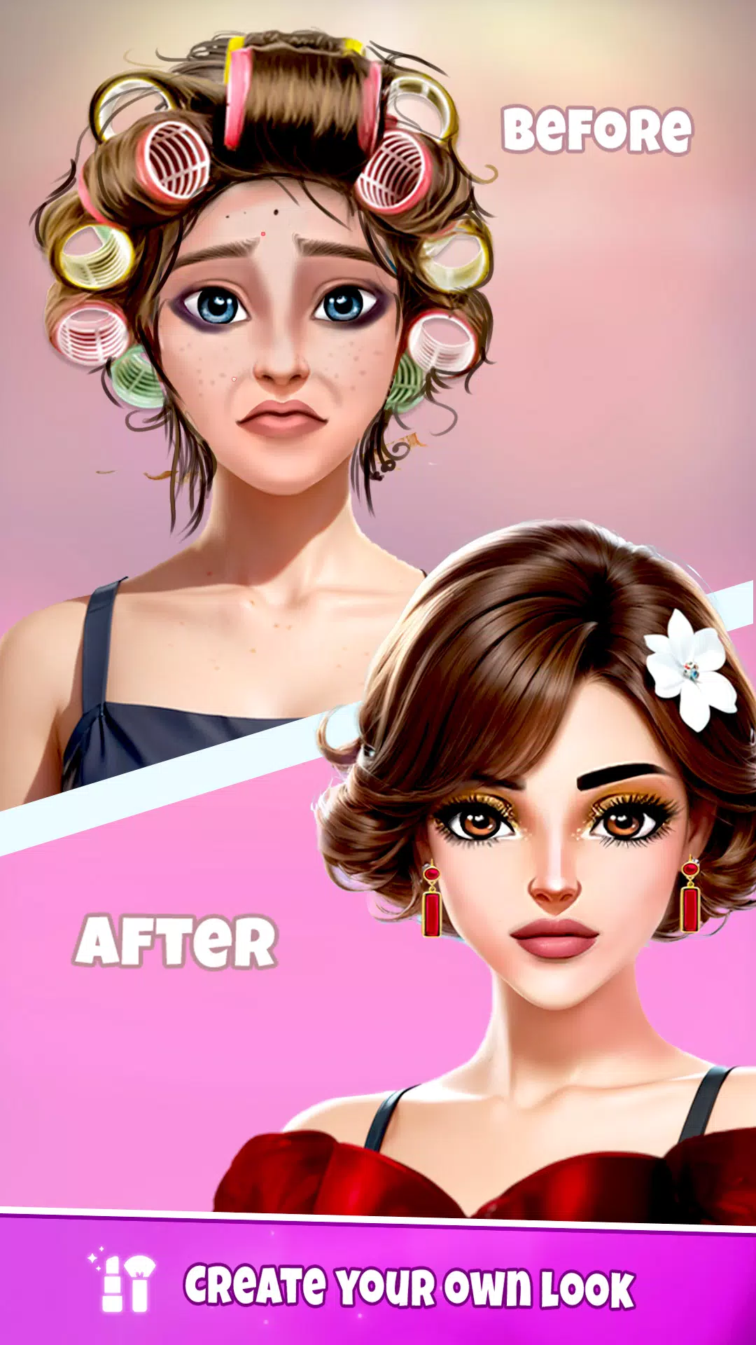 Fashion Dress Up, Makeup Game ဖန်သားပြင်ဓာတ်ပုံ 2