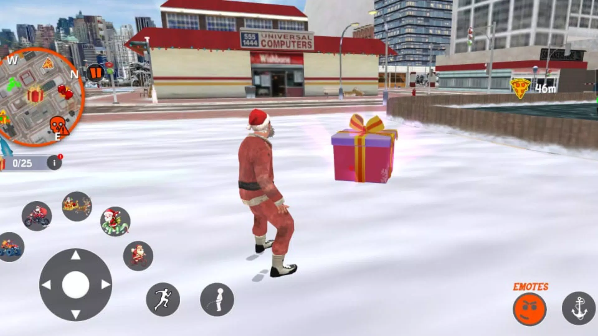 Gangster Santa Openworld Game Ekran Görüntüsü 3