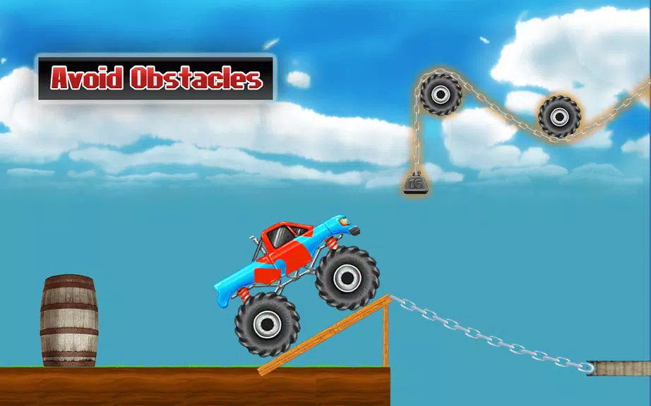 Rope Bridge Racer Car Game Screenshot 1