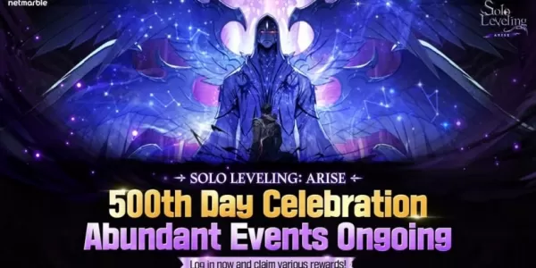Solo Leveling: Arise célèbre 500 jours avec de nouveaux événements