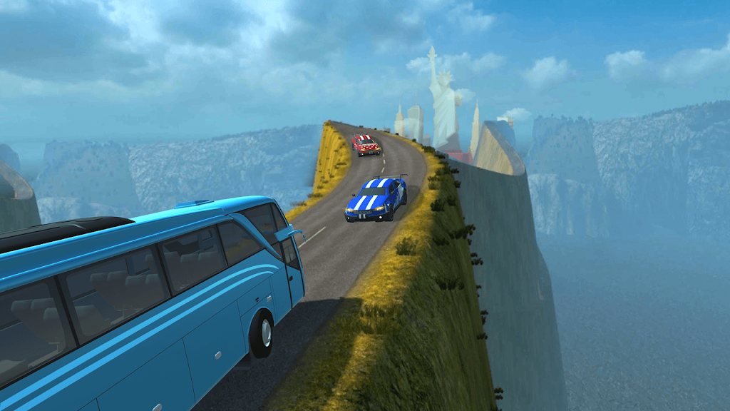 Risky Roads Bus Driver Offroad Zrzut ekranu 2