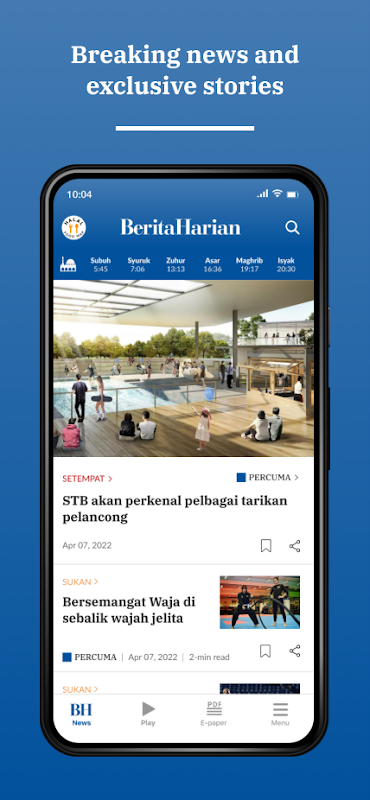 Berita Harian.sg Ảnh chụp màn hình 3