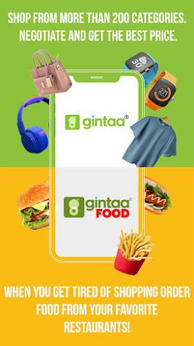 gintaa: Shop & Order Food ဖန်သားပြင်ဓာတ်ပုံ 1