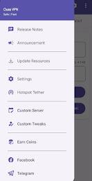 Ouss VPN (Plus) Captura de tela 3