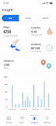 Pedometer & Step Counter App 스크린샷 3