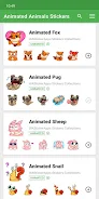 Animals Stickers WAStickerApps ภาพหน้าจอ 3