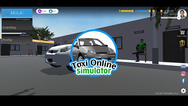 Taxi Online Simulator ID スクリーンショット 1