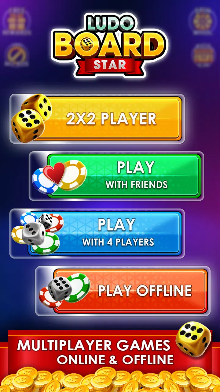 Ludo Online: Play with Friends Captura de tela 1