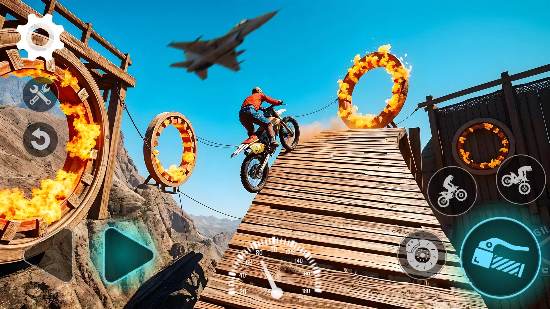 Stunt Bike Racing Challenge 3D Capture d'écran 3