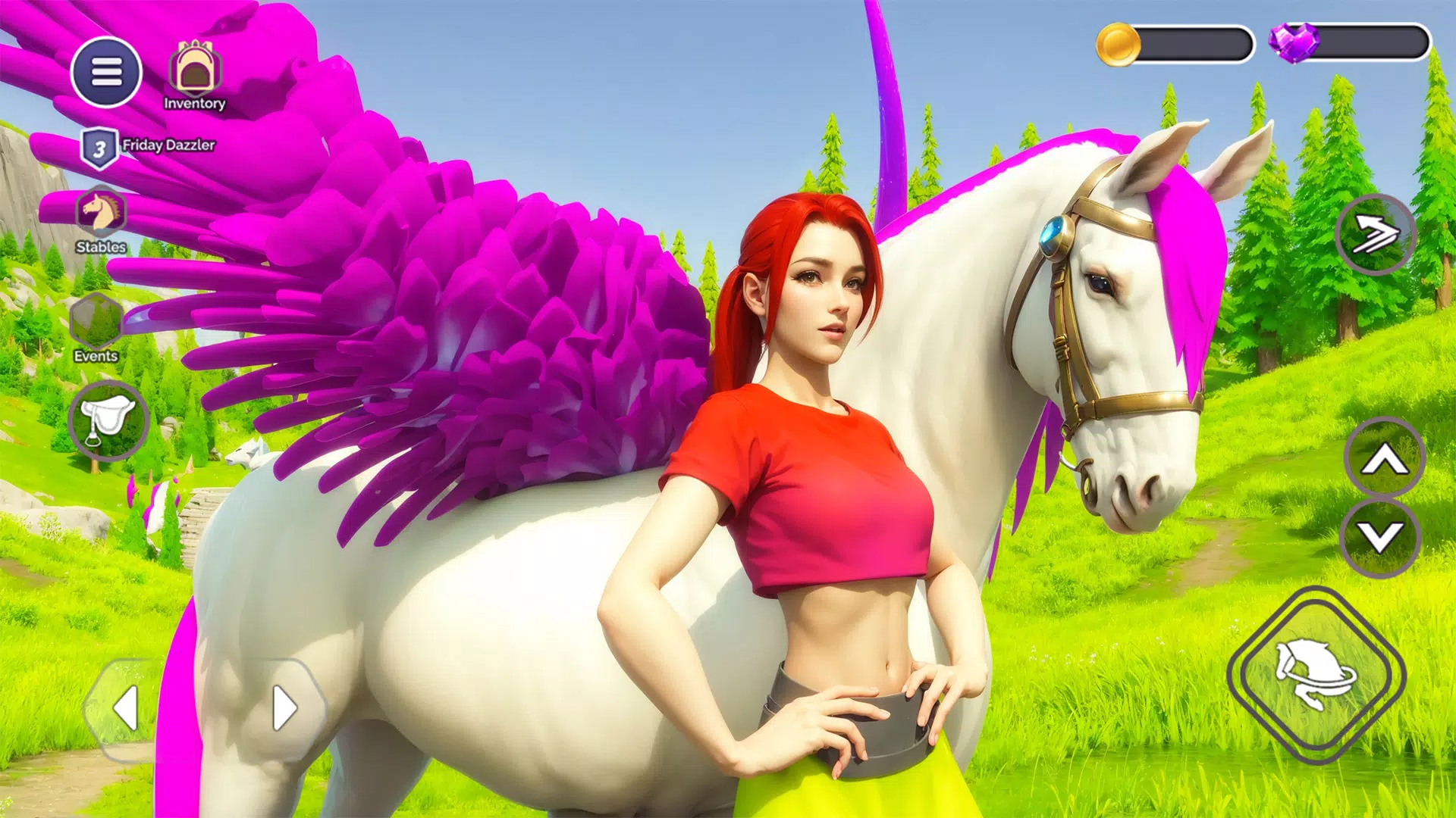 My Flying Unicorn Horse Game應用截圖第1張