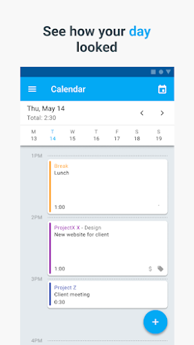 Clockify — Time Tracker Captura de tela 3