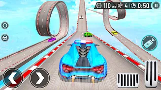 Car Games: Stunts Car Racing Ảnh chụp màn hình 1