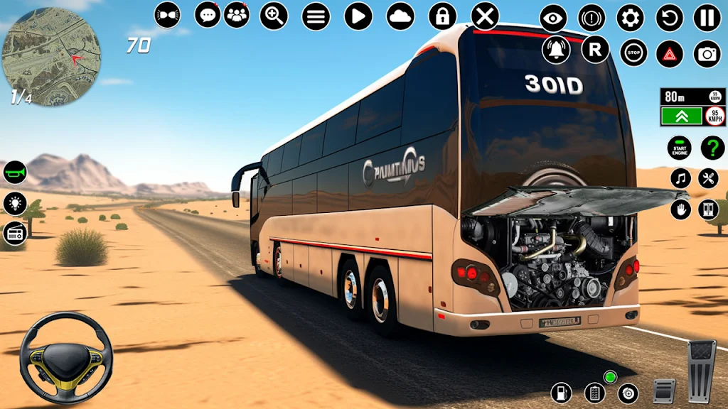 Indian Bus Driver: Bus Game Captura de pantalla 3