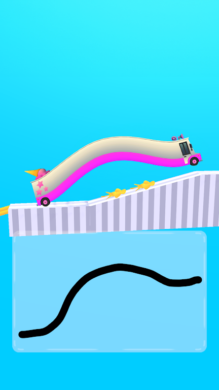 Car Climber: Draw Bridge 3D Screenshot 3