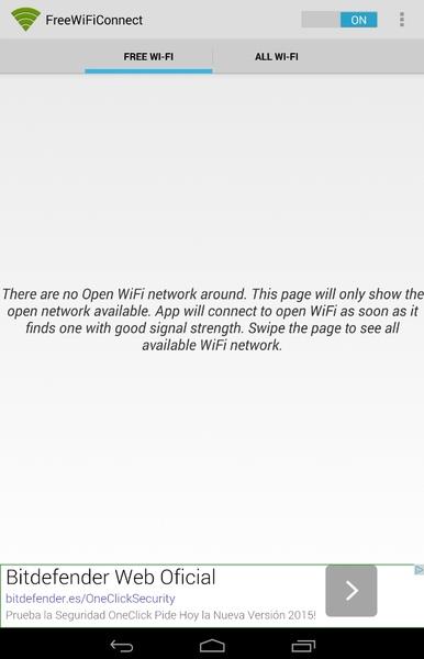 Open WiFi Connect Captura de tela 2