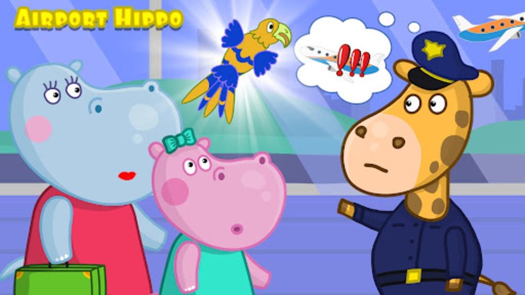 Hippo: Airport adventure Скриншот 2