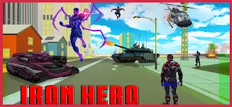 Spider Hero vs Iron Avenger Screenshot 2