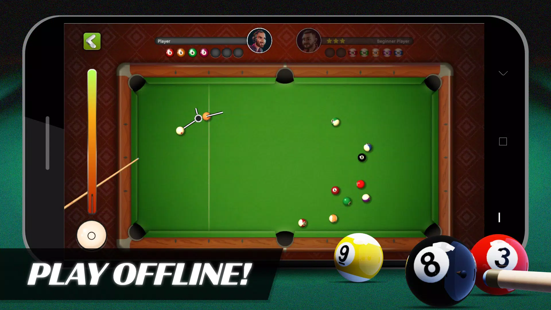 8 Ball Billiards Offline Pool 스크린샷 1