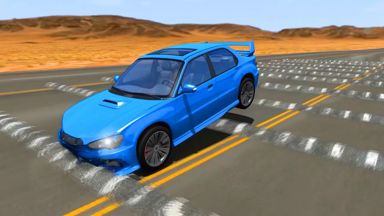 Beam Drive Road Crash 3D Games Ekran Görüntüsü 2