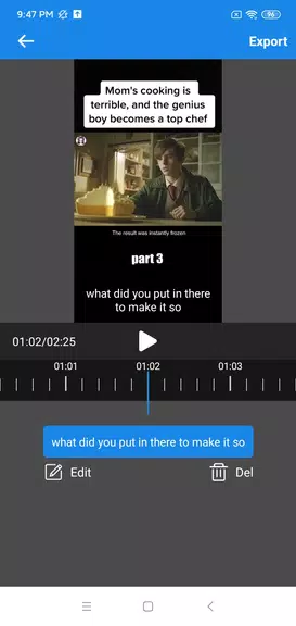 Video Auto Subtitles-Captions Ảnh chụp màn hình 3