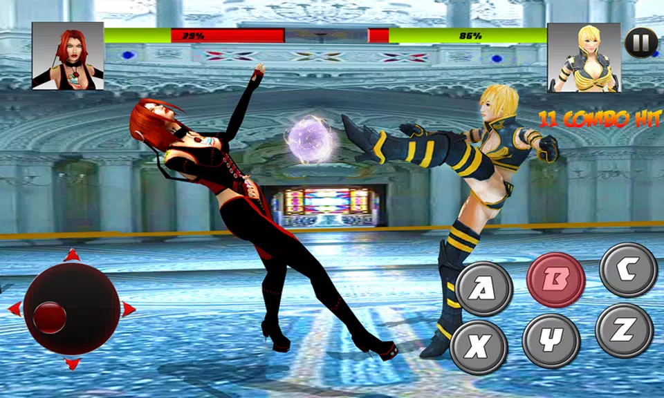 Women Kung Fu Fighting Tangkapan skrin 1