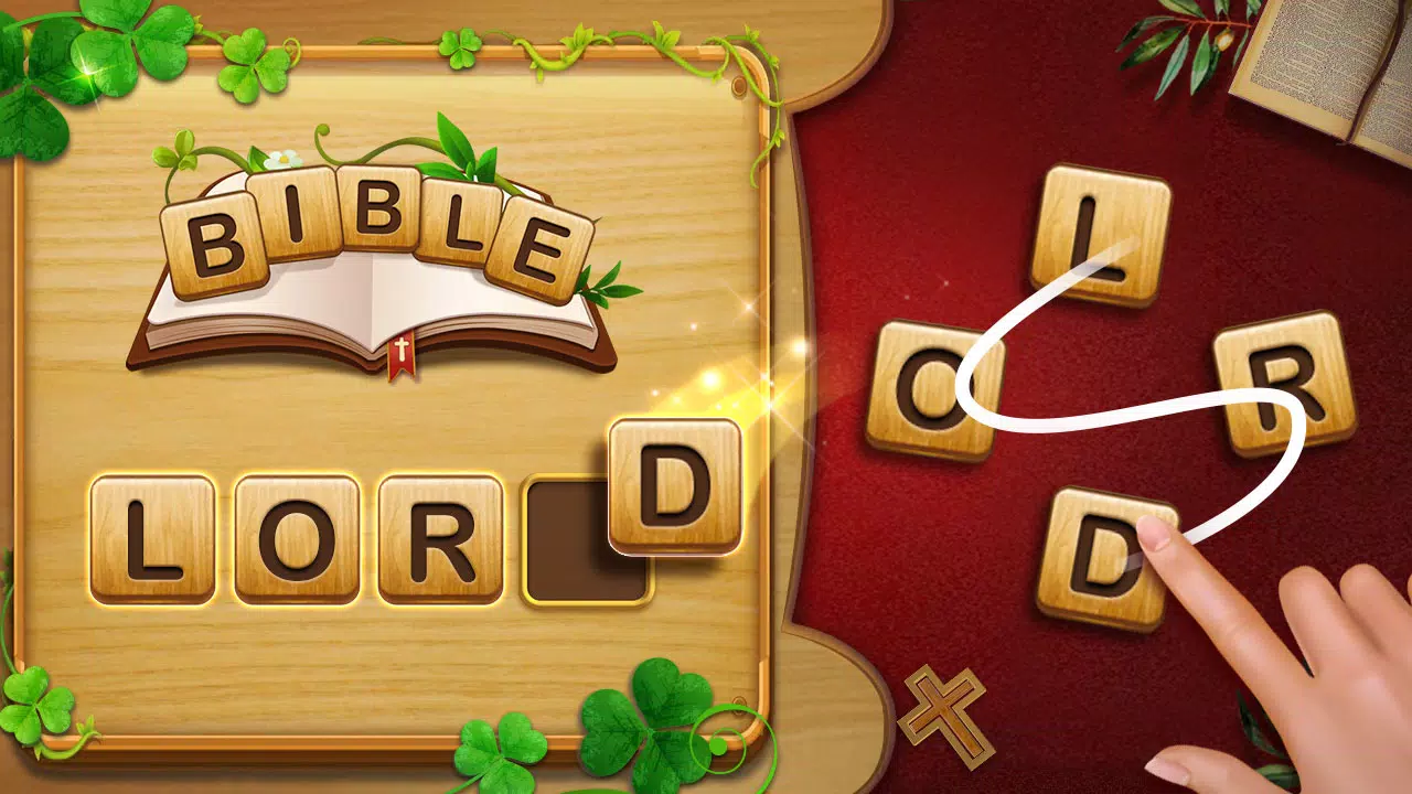 Bible Word Connect Puzzle Game Captura de tela 2