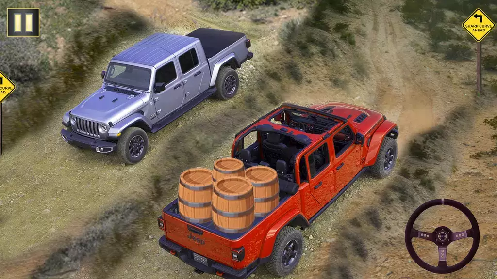 Pickup Truck Game: 4x4 Offroad स्क्रीनशॉट 4