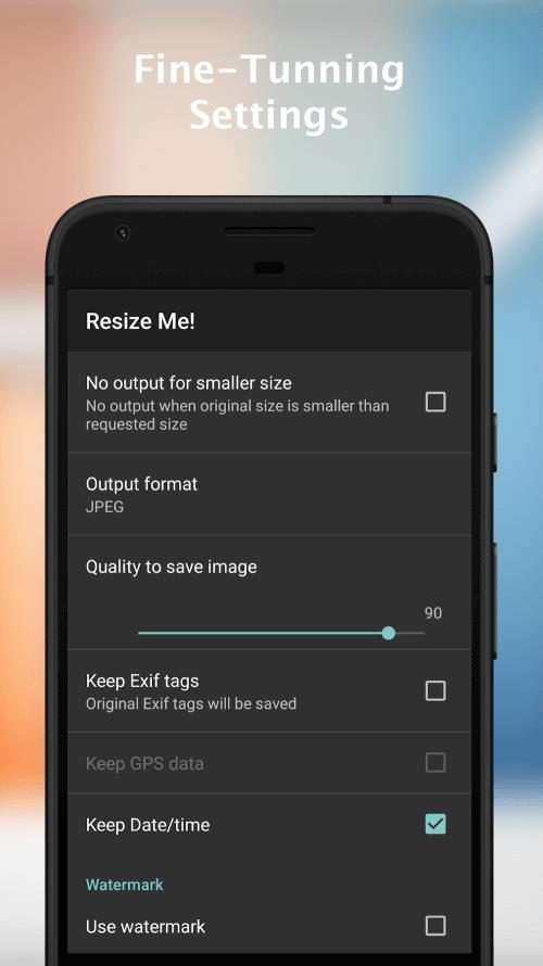 Resize Me! Pro Capture d'écran 2