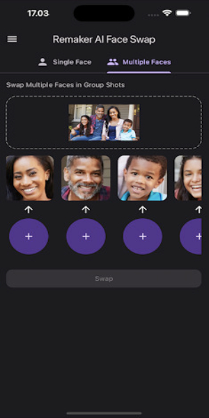 Remaker AI Face Swap Mod Schermafbeelding 1