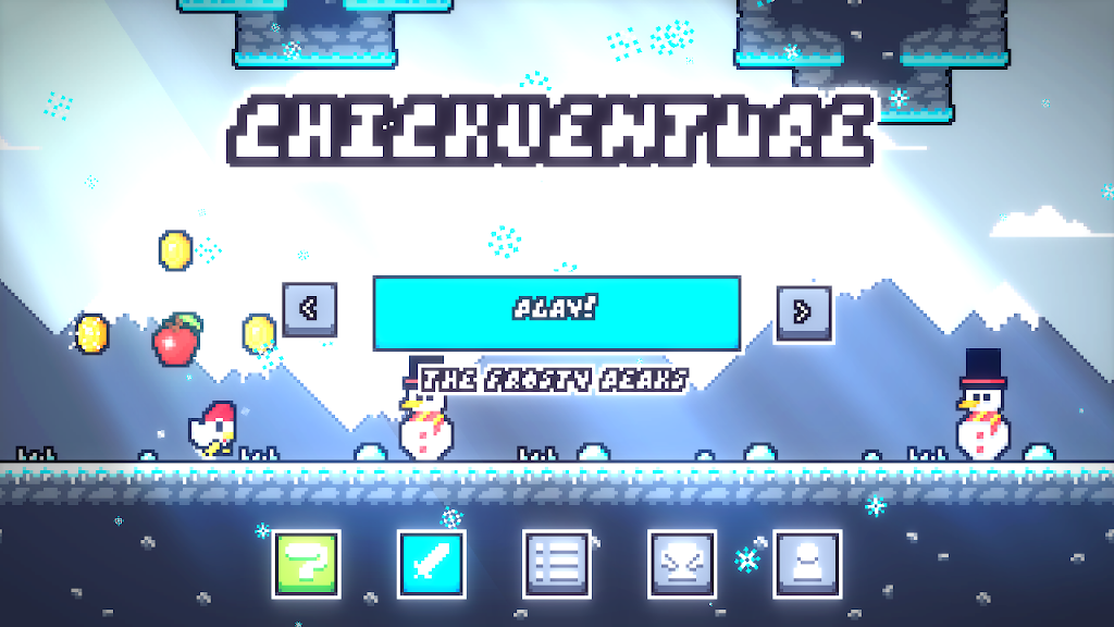 Chickventure: A Runner Game Ảnh chụp màn hình 2