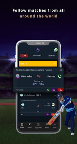 Schermata Max Cricket Live Line 2