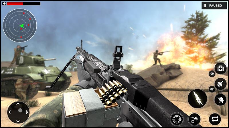 Gunner World War: WW2 Gun Game স্ক্রিনশট 4