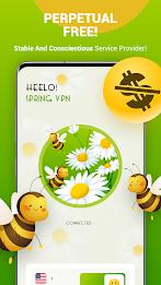 Spring VPN : Fast&Guard Zrzut ekranu 1