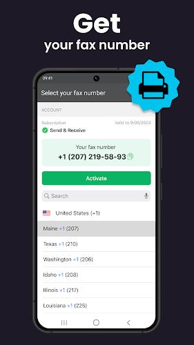 FAX App: Send Faxes from Phone Ảnh chụp màn hình 4